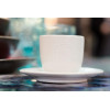 Bastide Белая чашка с блюдцем для кофе Vesuvio (269247-1) - зображення 4