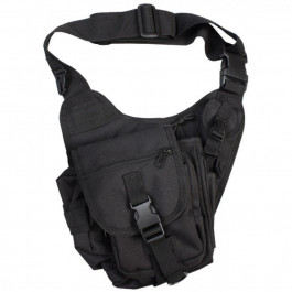 Kombat Тактична сумка  Tactical Shoulder Bag kb-tsb-blk чорна