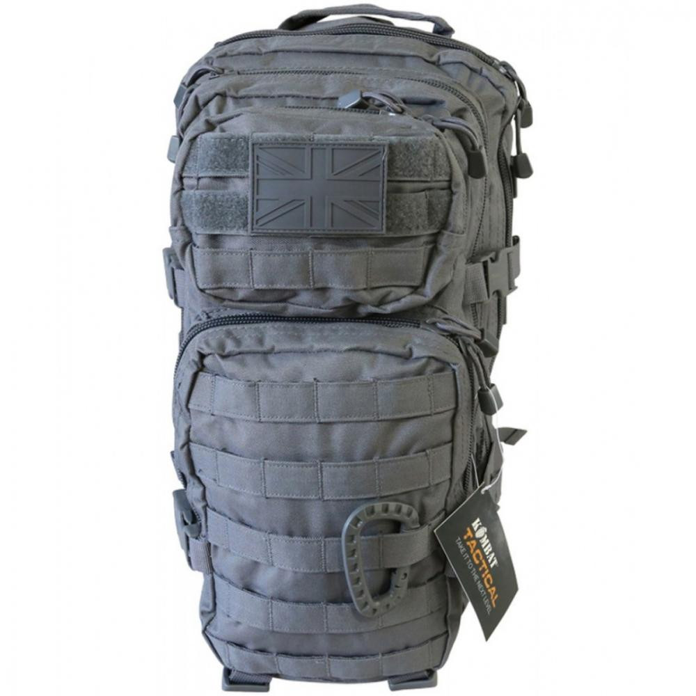 Kombat UK Small Molle Assault Pack 28 / Gunmetal Grey (kb-sap-gr) - зображення 1