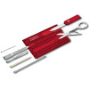 Victorinox Swisscard Classic Red Transparent Blister (0.7100.TB1) - зображення 2