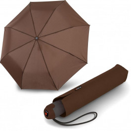 Knirps Складной зонт  E.200 Medium Duomatic Dark Brown Kn95 1200 8901