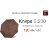 Knirps Складной зонт  E.200 Medium Duomatic Dark Brown Kn95 1200 8901 - зображення 5