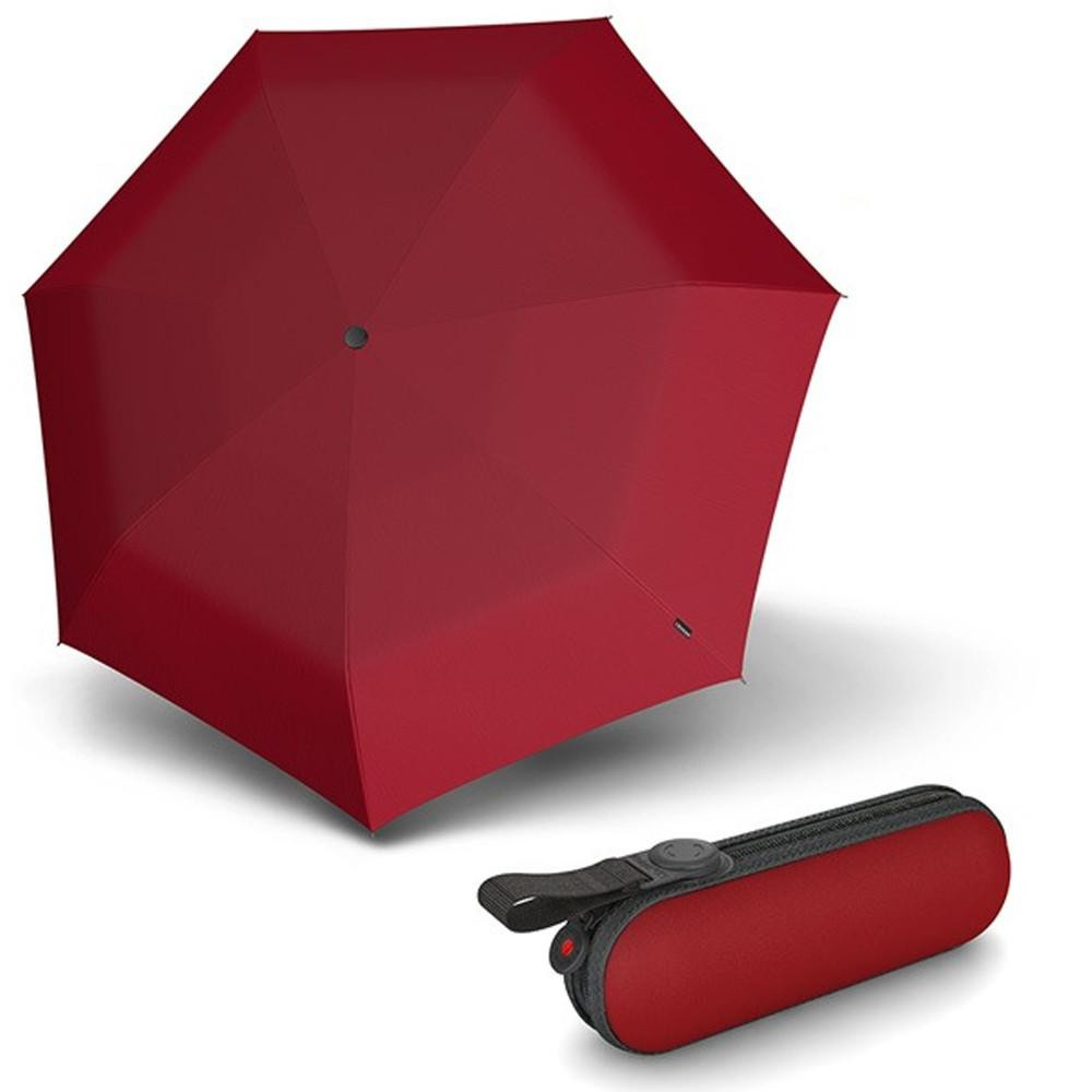 Knirps Складной зонт  X1 Manual Dark Red Kn95 6010 1510 - зображення 1