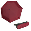 Knirps Складной зонт  X1 Manual 2Cross Red Ecorepel Kn95 6010 8482 - зображення 1