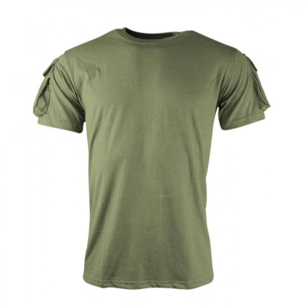 Kombat Тактична футболка Kombat kb-tts-olgr бавовняна оливкова - зображення 1