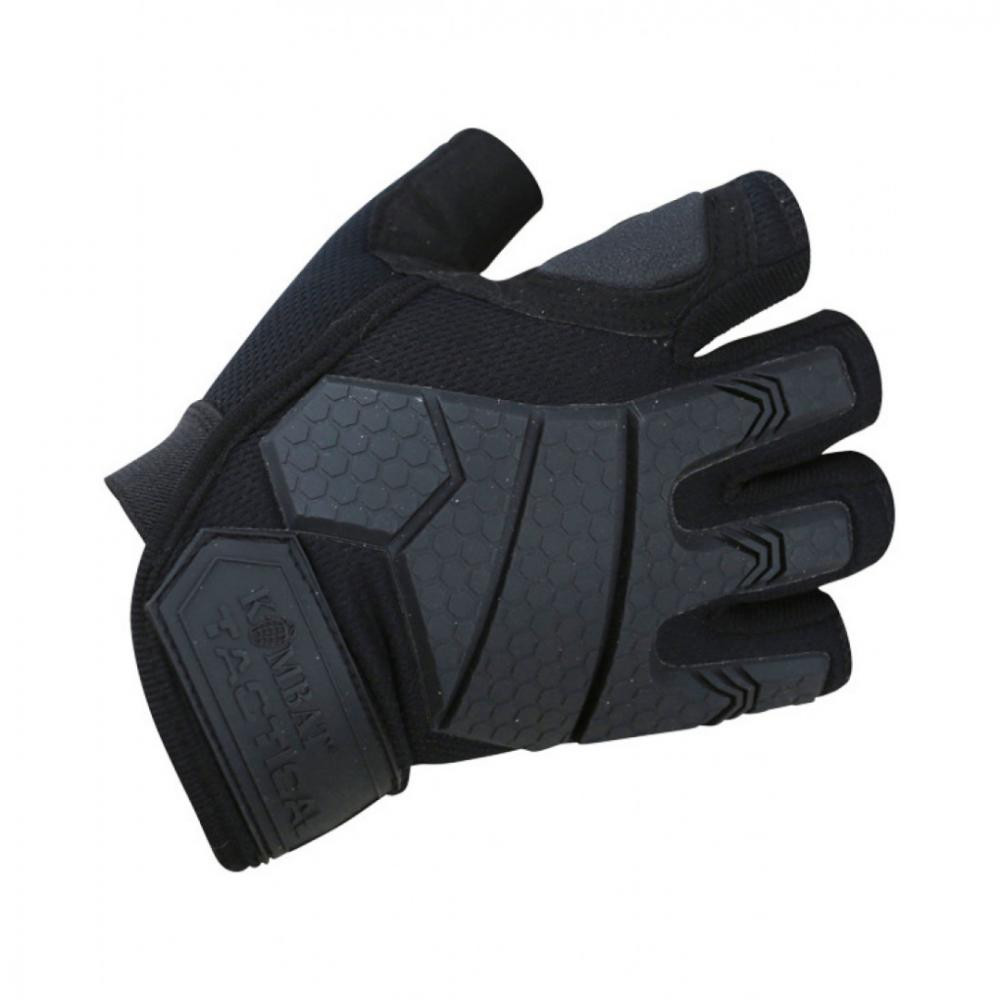 Kombat UK Alpha Fingerless kb-aftg-blk чорні - зображення 1