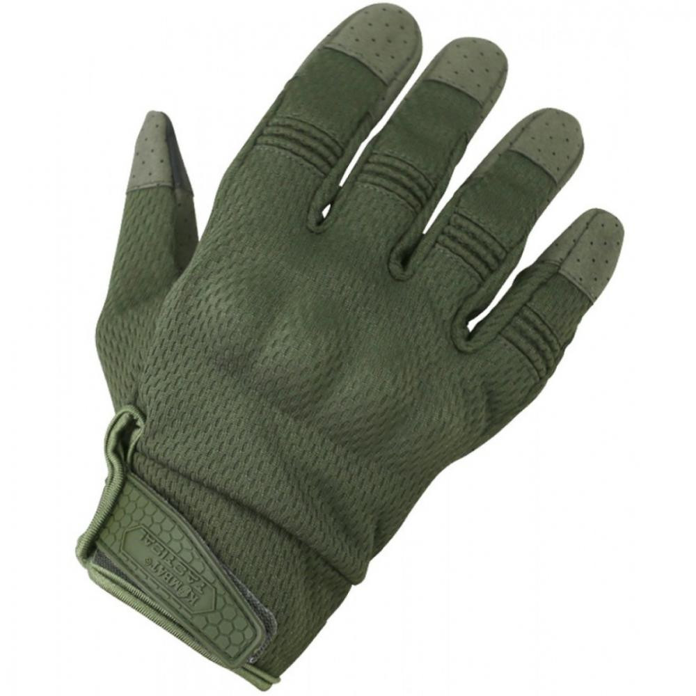 Kombat Тактичні рукавички Kombat Recon Tactical Gloves kb-rtg-olgr оливкові - зображення 1