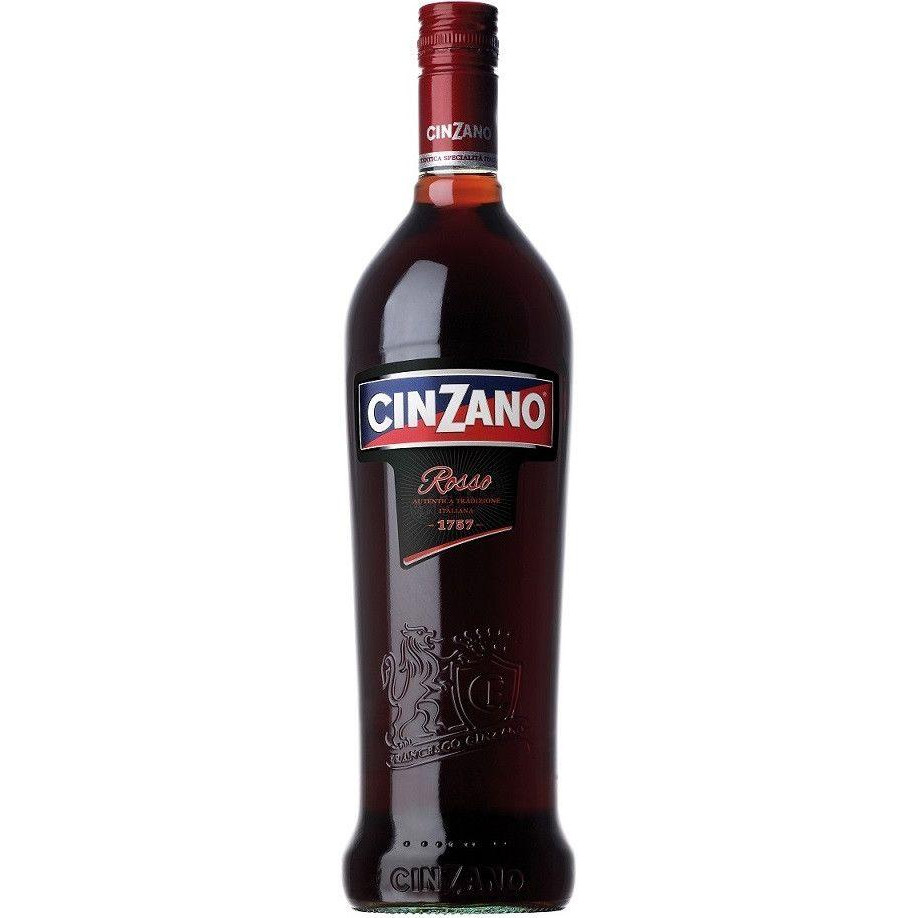 Cinzano Вермут  Rosso сладкий 1 л 15% (8000020000020) - зображення 1