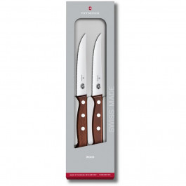 Victorinox Wood Steak Knife Set (5.1230.12G)