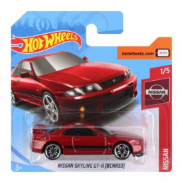 Hot Wheels Nissan Skyline GT-R (BCNR33) Nissan FYD17 Red