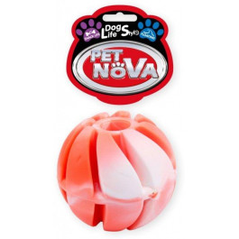 Pet Nova Игрушка для собак  Мяч каучуковый SnackBall Vannila  6 см (L) (RUB-SNACKBALL-L) (5903031440782)