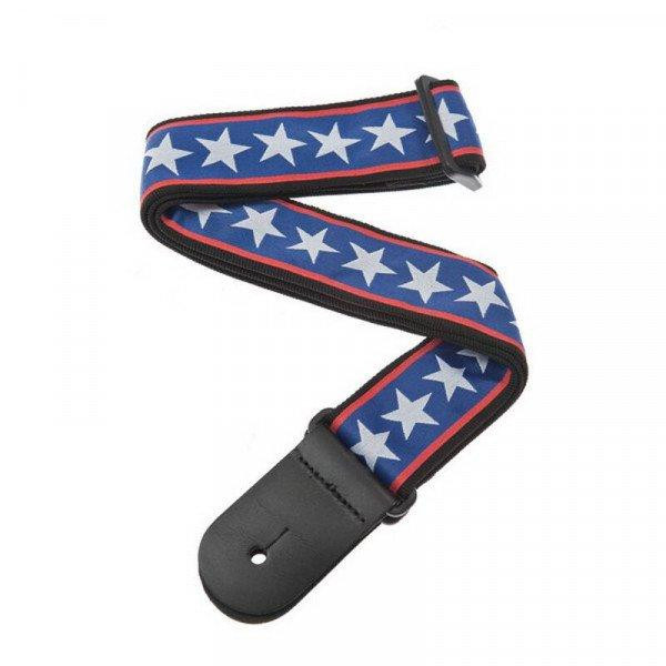 Planet waves PW50A10 Woven Guitar Strap Stars & Stripes - зображення 1