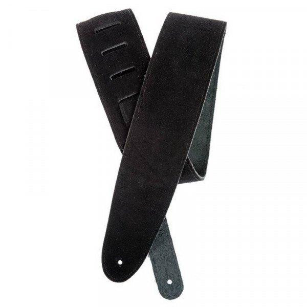 Planet waves PW25SS00DX Suede Guitar Strap Black - зображення 1