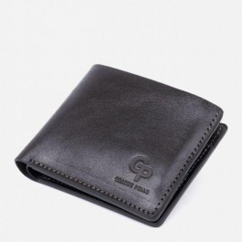Grande Pelle Мужское портмоне кожаное  leather-11306 Черное