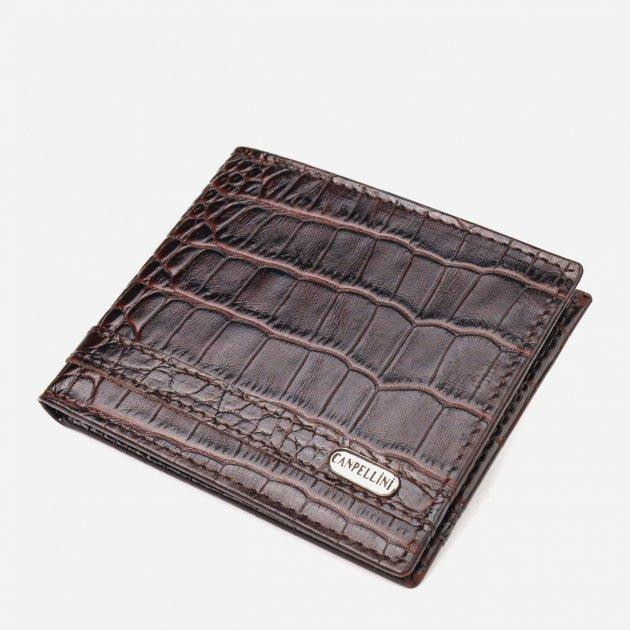 CANPELLINI Шкіряне портмоне  leather-21519 Коричневе - зображення 1