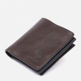 Grande Pelle Мужское портмоне кожаное  leather-11330 Коричневое
