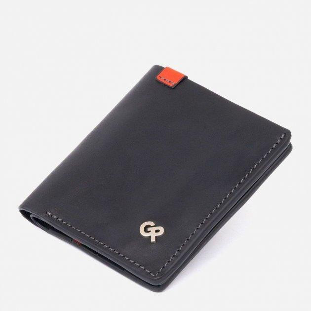 Grande Pelle Мужское портмоне кожаное  leather-11326 Черное - зображення 1