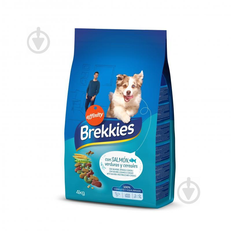 Brekkies Dog Salmon & Vegetables 4 кг (8410650871004) - зображення 1