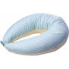 MirSon Подушка для вагітних та годування  №10160 Satin Stripe 30-0014 + 30-0002 Fleshly EcoSilk 30х170 см ( - зображення 1