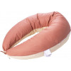MirSon Подушка для вагітних та годування  №10106 Naturale Line Enrica EcoSilk 30х170 см (12-0712 + 15-1511) - зображення 1