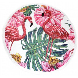 MirSon Пляжное полотенце  №5070 Summer Time Flaminge Coats 150x150 см (2200003947786)