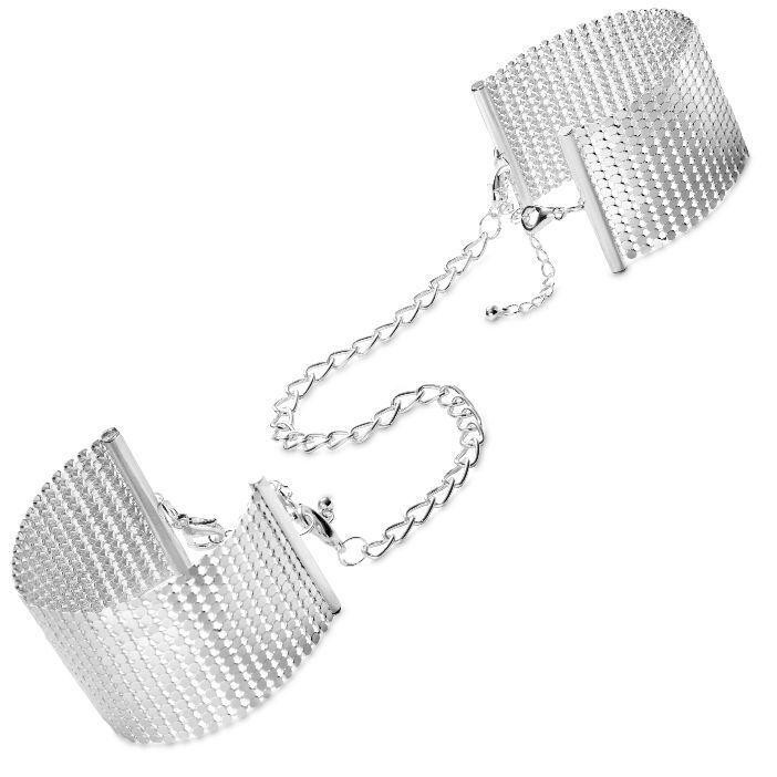 Bijoux Indiscrets Desir Metallique Handcuffs - Silver (SO5920 - зображення 1