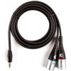 Planet waves Готовий кабель PW-MPXLR-06 Custom Series 1/8" Dual XLR Audio Cable 1.8m - зображення 1
