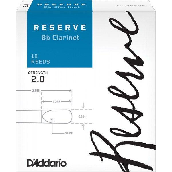 D'Addario DCR1020 Reserve Bb Clarinet #2.0 - 10 Box - зображення 1