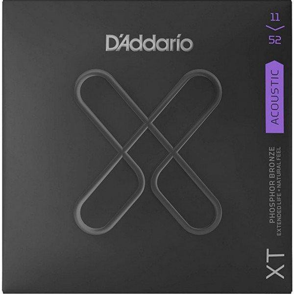 D'Addario XTAPB1152 XT Phosphor Bronze Custom Light (6 струн .11-.52) - зображення 1