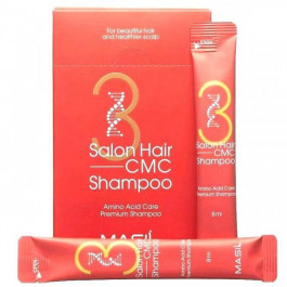 MASIL Шампунь с аминокислотами  3 Salon Hair Cmc Shampoo 8 мл (8809494545682)