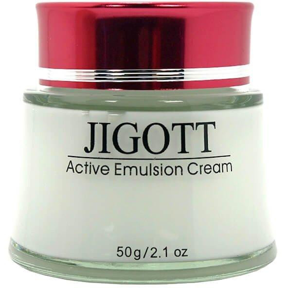 Jigott Крем для лица  Гиалурон Active Emulsion Cream 50 мл (8809541281235) - зображення 1