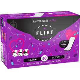 FANTASY FLIRT Прокладки ежедневные  FLIRT Flirt slim normal 60 шт. (3800213310784)