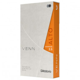 D'Addario VENN ALTO SAXOPHONE REED #2.5 VAS0125G2