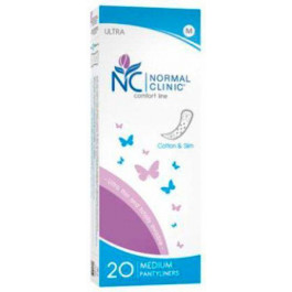 NORMAL Clinic Прокладки ежедневные  Ultra Comfort Cotton&Slim normal 20 шт. (3800213302956)