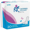  NORMAL Clinic Прокладки ежедневные  Ultra Comfort Cotton&Slim (с индив. упак) normal 20 шт. (3800213309917)
