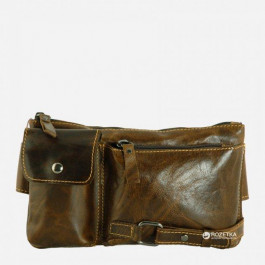 TRAUM Мужская поясная сумка  коричневая (7173-05)