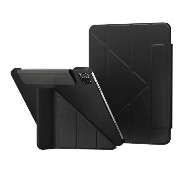 SwitchEasy Origami Leather для iPad Pro 11" (2022-2018) & iPad Air 10.9" (2022-2020) Black (SPD219093LK22) - зображення 1