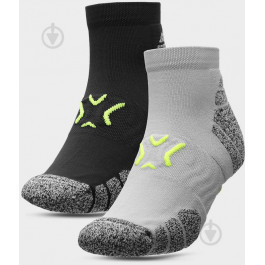4F Шкарпетки  SOCKS SOM001 H4Z22-SOM001-91S чорно-сірий.чорно-сірий черно-серый