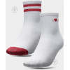 4F Шкарпетки  SOCKS CAS F061 (2pack) 4FJAW22USOCF061-90S р.32-35 білий - зображення 1