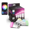 Philips Hue E27 White and Color 800лм 60Вт 7W, ZigBee, Bluetooth, Apple HomeKit, 4шт. (929002489604) - зображення 1