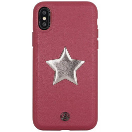 Luna Aristo Astro Maroon Red for iPhone X (LA-IPXSTAR-RED)