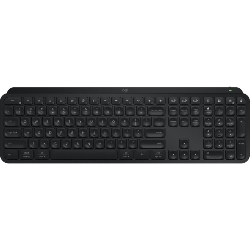Logitech MX Keys S Wireless Keyboard Black (920-011406) - зображення 1