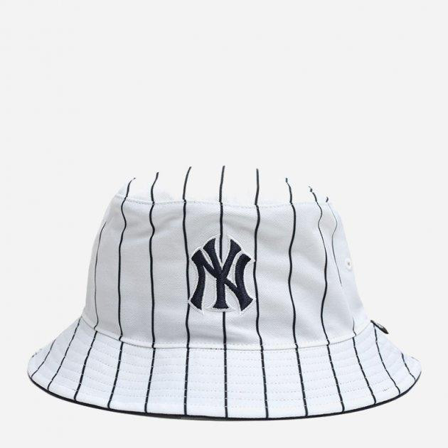 47 Brand Панама  NEW YORK YANKEES PINSTRIPED B-PINSD17PTF-NY OSFA Белая (196505611770) - зображення 1