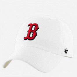47 Brand Бейсболка  Clean Up Red Sox біла (B-RGW02GWS-WH) (673106945317)