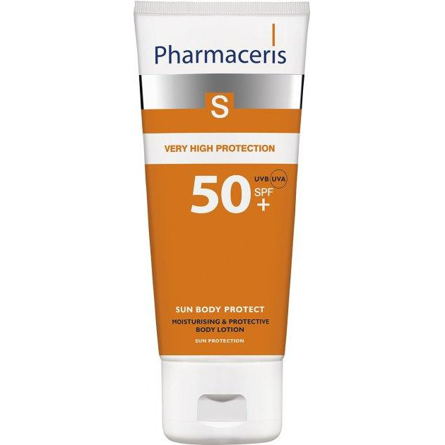 Pharmaceris Гидролипидный защитный бальзам для тела  S Sun Body Protect SPF50+ 150 мл (5900717149519) - зображення 1