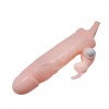 Baile Brave Men Vibro Penis Sleeve Flesh with Bunny (6603BI0499) - зображення 4