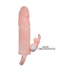 Baile Brave Men Vibro Penis Sleeve Flesh with Bunny (6603BI0499) - зображення 6