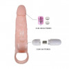 Baile Brave Men Vibro Penis Sleeve Flesh with Bunny (6603BI0499) - зображення 10