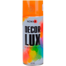 NOWAX Краска-спрей акриловая флуоресцентная Decor Lux 450мл