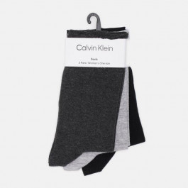 Calvin Klein Набор носков  701218770-002 37-40 3 пары Темно-серый меланж (8720245220323)